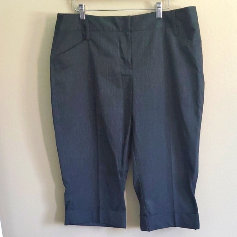 Danielle B Brand Classic Black Women's Capris